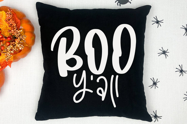 Halloween Quotes Boo Y'All SVG SVG dapiyupi store 