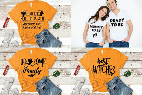 Halloween Quotes Bundle svg, halloween t shirt svgs SVG Paper Switch 