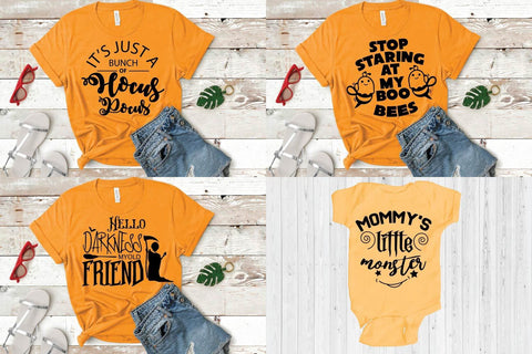 Halloween Quotes Bundle svg, halloween t shirt svgs SVG Paper Switch 