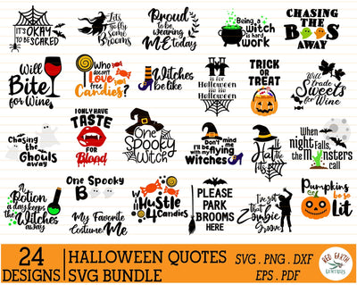 Halloween quotes bundle SVG,Funny kids Halloween shirt decal SVG Redearth and gumtrees 