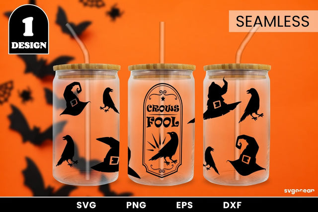 Halloween Quotes Can Glass SVG SVG SvgOcean 