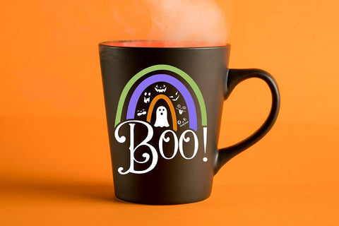 Halloween Rainbows SVG | Kids Halloween Shirt SVG SVG B Renee Design 