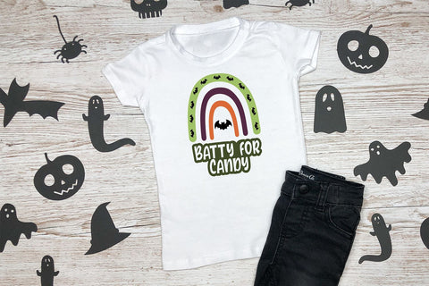 Halloween Rainbows SVG | Kids Halloween Shirt SVG SVG B Renee Design 