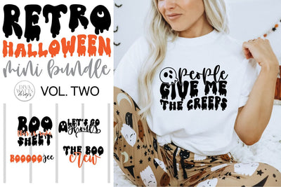 Halloween Retro Mini Bundle Volume Two SVG Diva Watts Designs 