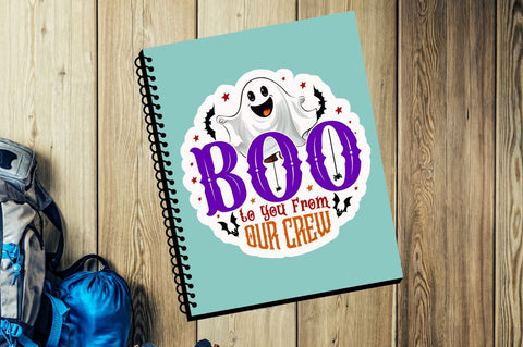 Halloween Round Shape Stickers Bundle Sublimation Regulrcrative 