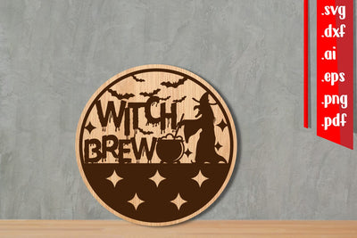 Halloween Round Sign 5 SVG zafrans studio 