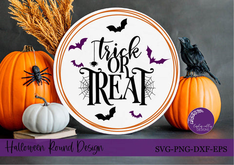 Halloween Round Sign Bundle-Halloween SVG Bundle SVG Linden Valley Designs 