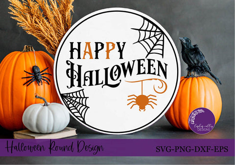 Halloween Round Sign Bundle-Halloween SVG Bundle SVG Linden Valley Designs 