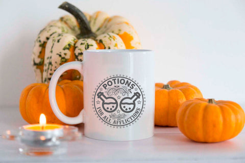 Halloween Round Sign Design Bundle SVG Rupkotha 