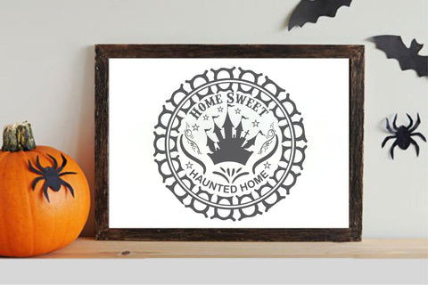 Halloween Round Sign Design Bundle SVG Rupkotha 