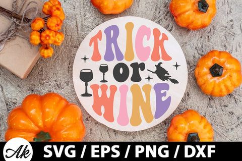 Halloween Round Sign SVG Bundle SVG akazaddesign 