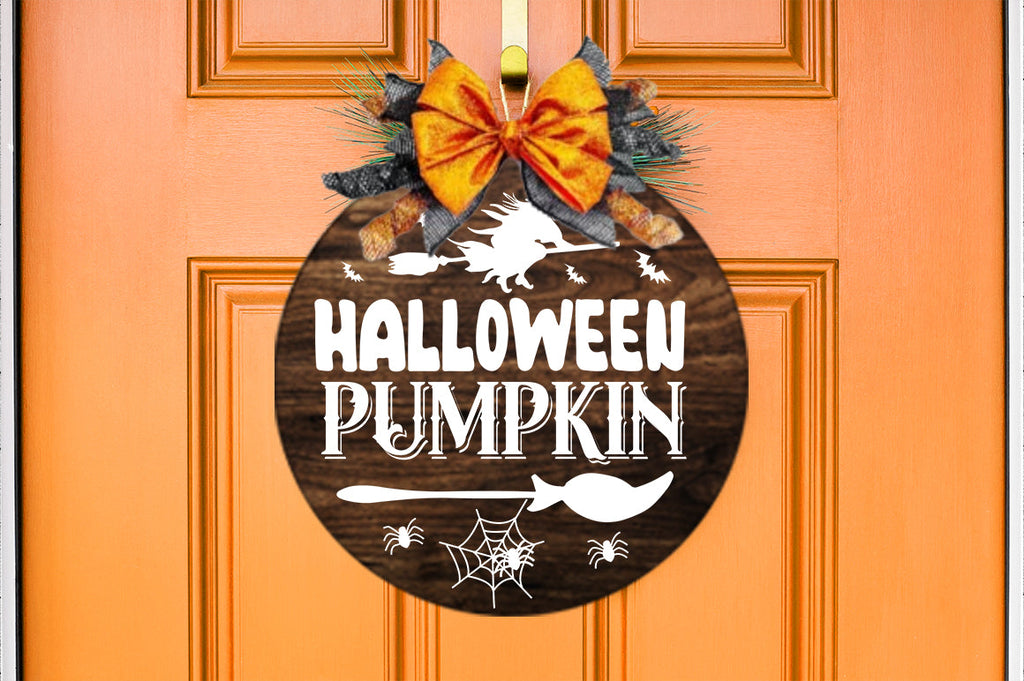 Halloween Round Signs Bundle - So Fontsy