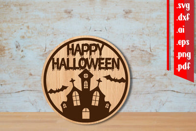 Halloween Rounded Door Sign 7 SVG zafrans studio 