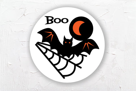 Halloween Rounds SVG. Halloween Sign SVG. Boo SVG SVG Olga Terlyanskaya 