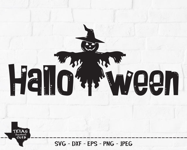Halloween Scarecrow | Halloween SVG SVG Texas Southern Cuts 