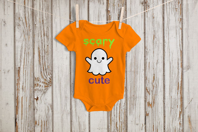 Halloween Scary Cute Ghost SVG Designed by Geeks 