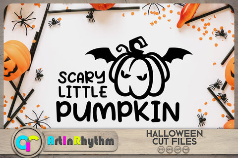 Halloween scary little pumpkin SVG SVG Artinrhythm shop 