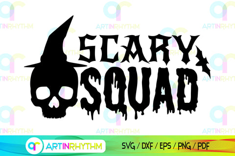 Halloween Scary Squad svg SVG Artinrhythm shop 