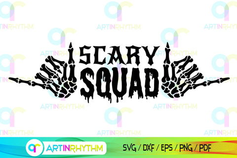 Halloween Scary Squad svg SVG Artinrhythm shop 