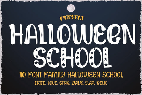 Halloween School Font JH-CreativeFont 