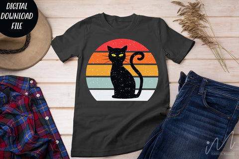 Halloween Shirt, Sunrise Halloween, Holiday t shirt svg, Spooky Season Svg, Funny Halloween cat svg, Halloween svg, Halloween gift shirt SVG Isabella Machell 