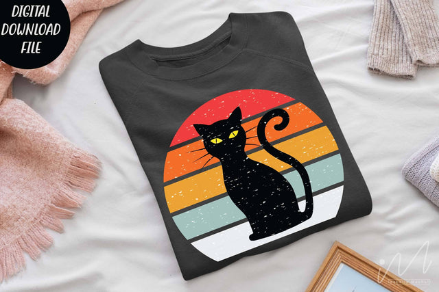 Halloween Shirt, Sunrise Halloween, Holiday t shirt svg, Spooky Season Svg, Funny Halloween cat svg, Halloween svg, Halloween gift shirt SVG Isabella Machell 