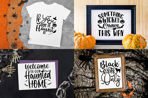 Halloween Sign Bundle | Spooky SVG Cut Files SVG Illuztrate 