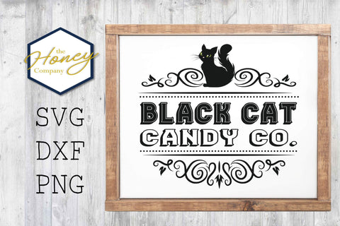 Halloween Sign Bundle SVG PNG DXF Apothecary Vintage Candy Spell On You Wicked Instant Download Silhouette Cricut Cut Files SVG The Honey Company 