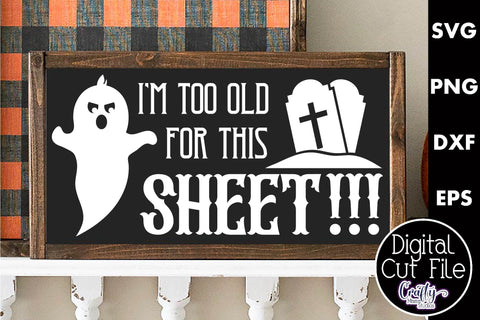 Halloween Sign Funny Svg | Adult Halloween Bundle #1 SVG Crafty Mama Studios 