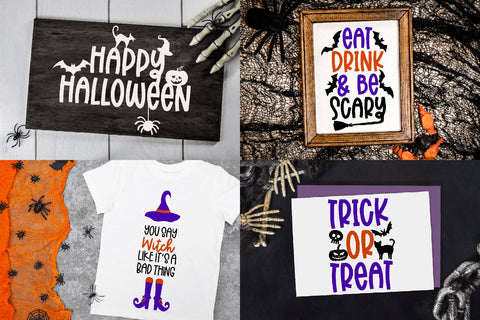 Halloween Sign Mini SVG Bundle | Halloween SVG SVG Illuztrate 