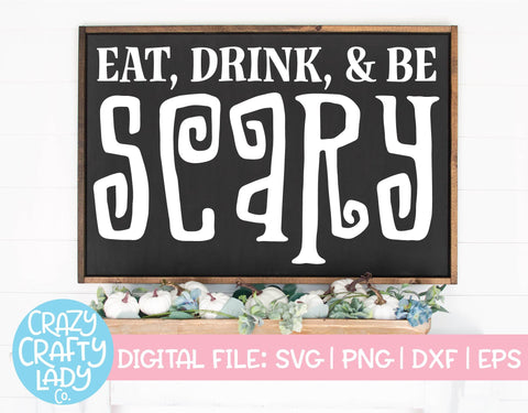 Halloween Sign SVG Cut File Bundle SVG Crazy Crafty Lady Co. 