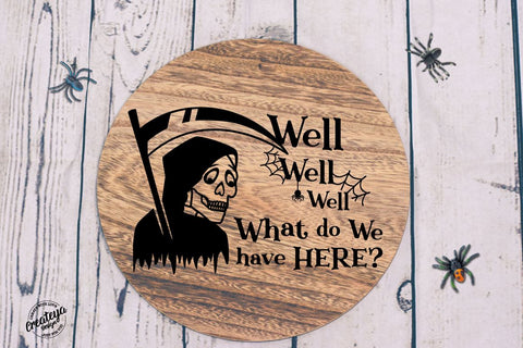 Halloween sign SVG, Halloween porch, Halloween farmhouse SVG Createya Design 