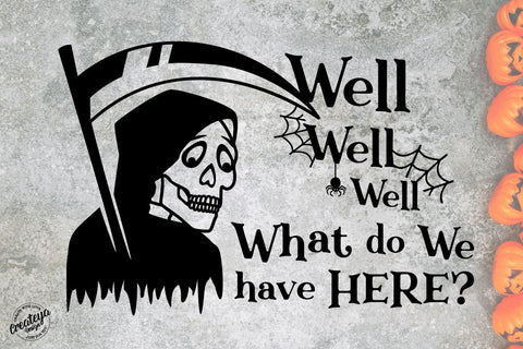 Halloween sign SVG, Halloween porch, Halloween farmhouse SVG Createya Design 