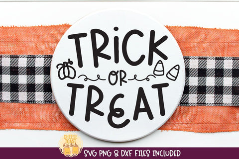 Halloween Sign SVG | Halloween Round Porch Sign Bundle SVG Cheese Toast Digitals 