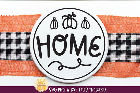 Halloween Sign SVG | Halloween Round Porch Sign Bundle SVG Cheese Toast Digitals 