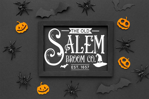 Halloween Sign SVG | Salem Broom Co. SVG SVG CraftLabSVG 