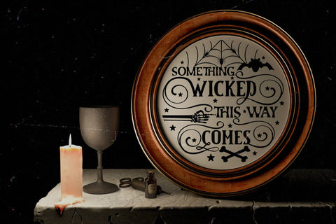 Halloween Sign SVG, Something Wicked This Way Comes SVG CraftLabSVG 