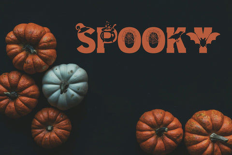 Halloween Silhouette Font Font ampersand 