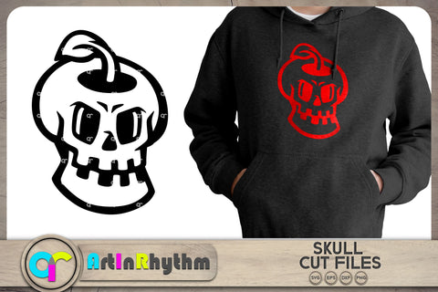 Halloween skull SVG SVG Artinrhythm shop 