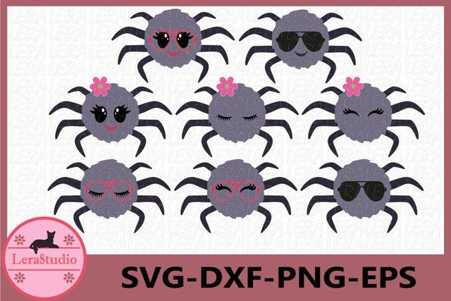 Halloween Spider Svg SVG Lerastudio 