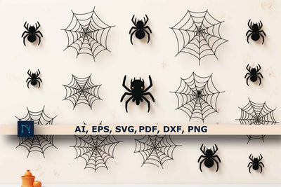 Halloween Spider Webs SVG bundle SVG MD JOYNAL ABDIN 
