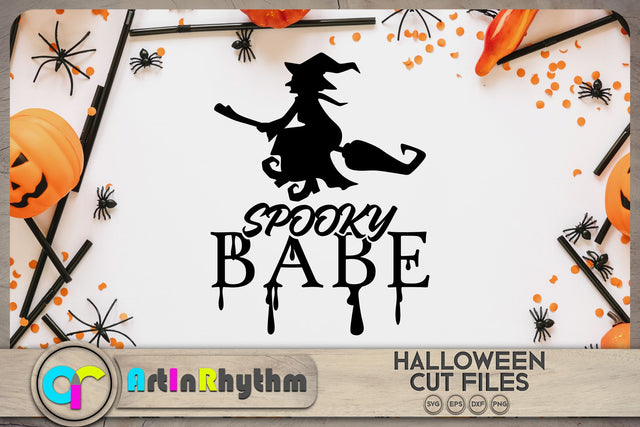 Halloween spooky babe SVG SVG Artinrhythm shop 