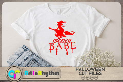 Halloween spooky babe SVG SVG Artinrhythm shop 