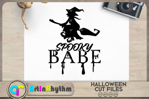 Halloween spooky babe SVG SVG Artinrhythm shop 