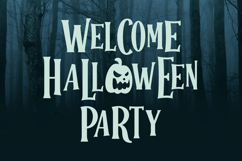 Halloween Spooky - Halloween Party Font Font ahweproject 