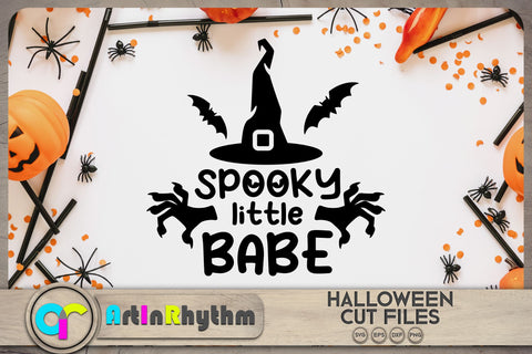 Halloween spooky little babe SVG Artinrhythm shop 