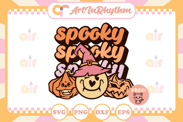 Halloween Spooky Spooky Spooky svg SVG Artinrhythm shop 