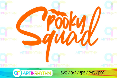 Halloween Spooky Squad svg SVG Artinrhythm shop 