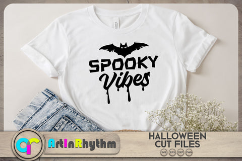 Halloween spooky vibes SVG SVG Artinrhythm shop 