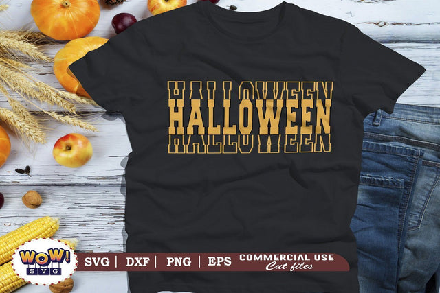 Halloween stacked text svg, Halloween cutting file, 31st october svg, Halloween svg, Halloween cricut files, halloween sign svg, SVG DXF PNG SVG Wowsvgstudio 